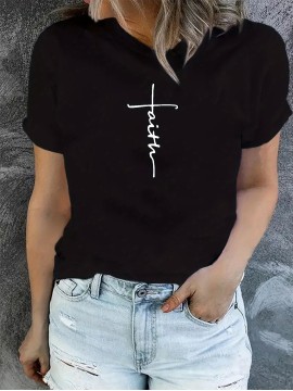 Women's Letter & Number 23 Print Long Sleeve Hoodie Sweatshirt with Kangaroo Pocket